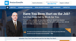 Desktop Screenshot of kentonslawoffice.com